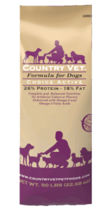 Country vet active dog food
